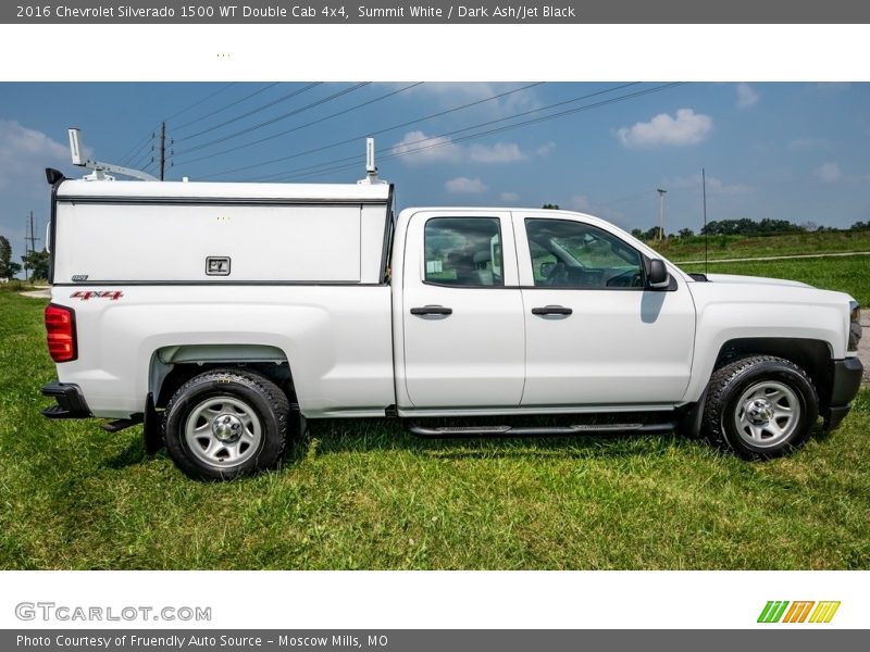  2016 Silverado 1500 WT Double Cab 4x4 Summit White
