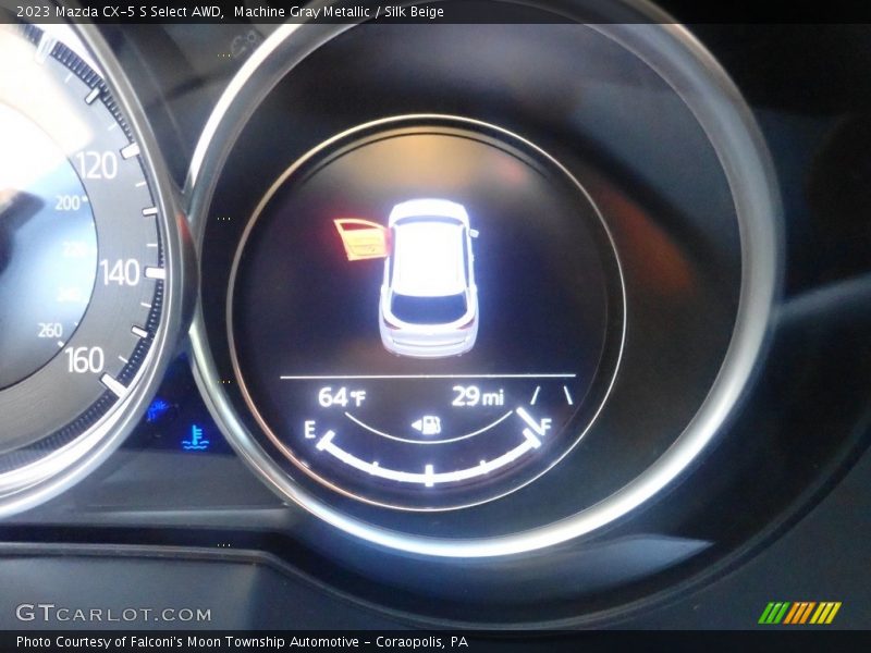 Machine Gray Metallic / Silk Beige 2023 Mazda CX-5 S Select AWD