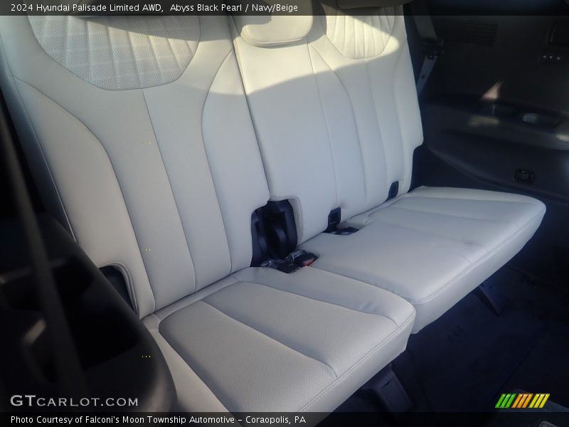 Abyss Black Pearl / Navy/Beige 2024 Hyundai Palisade Limited AWD