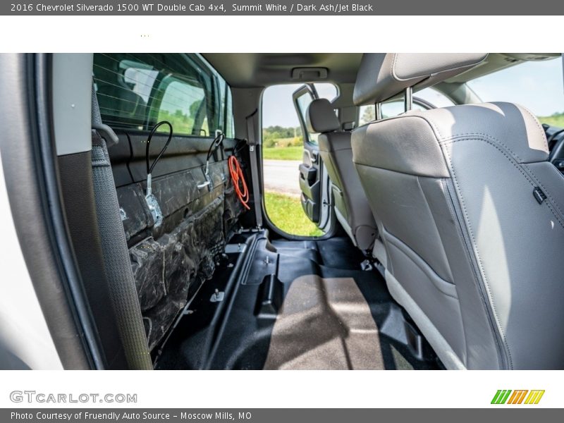 Summit White / Dark Ash/Jet Black 2016 Chevrolet Silverado 1500 WT Double Cab 4x4