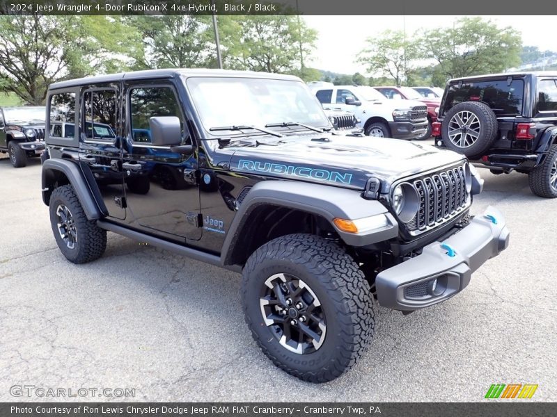 Front 3/4 View of 2024 Wrangler 4-Door Rubicon X 4xe Hybrid