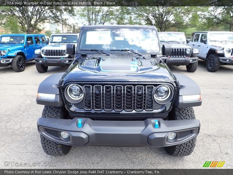  2024 Wrangler 4-Door Rubicon X 4xe Hybrid Black