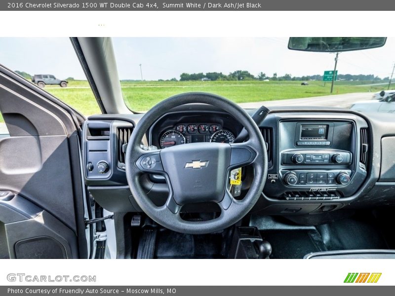 Controls of 2016 Silverado 1500 WT Double Cab 4x4