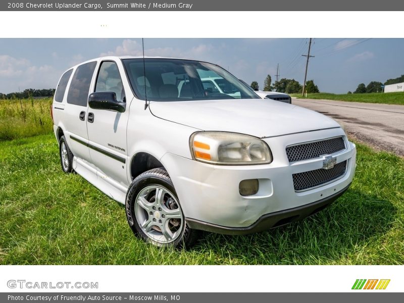 Summit White / Medium Gray 2008 Chevrolet Uplander Cargo