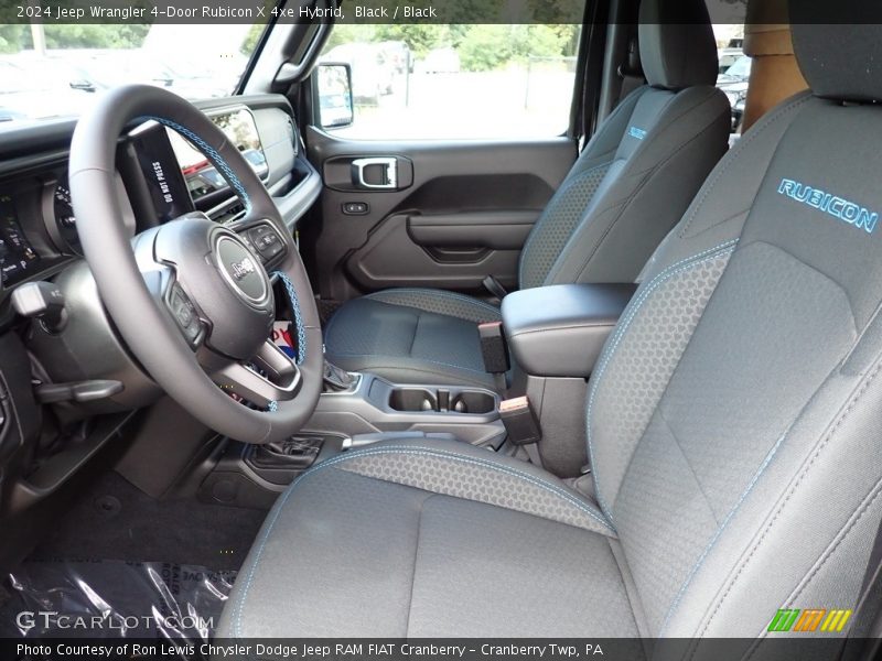 Front Seat of 2024 Wrangler 4-Door Rubicon X 4xe Hybrid