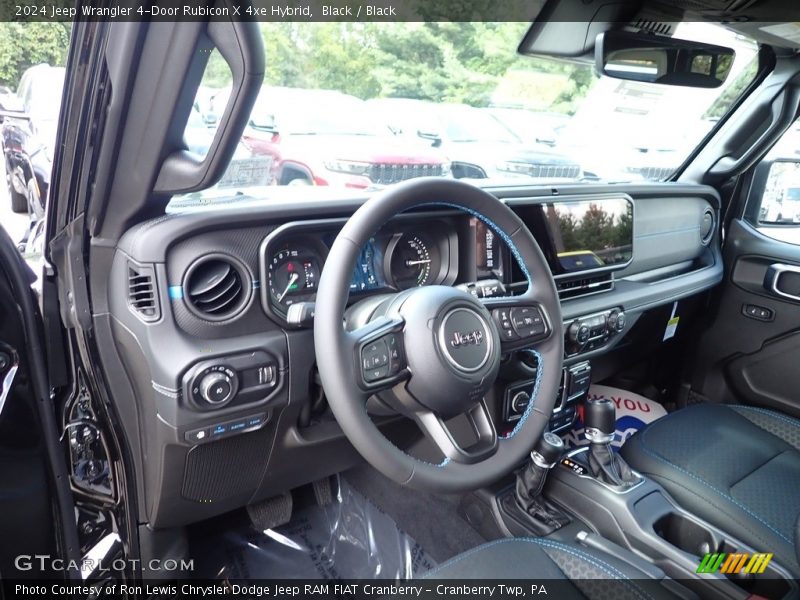 Dashboard of 2024 Wrangler 4-Door Rubicon X 4xe Hybrid