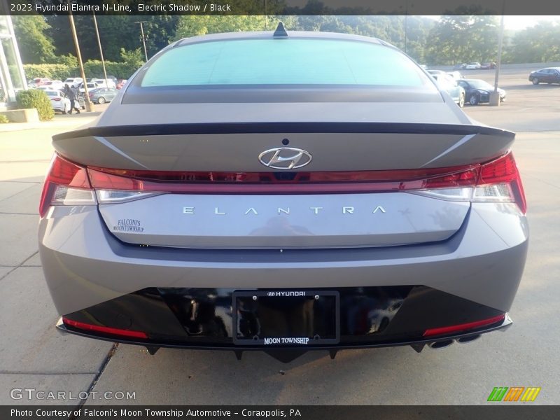 Electric Shadow / Black 2023 Hyundai Elantra N-Line