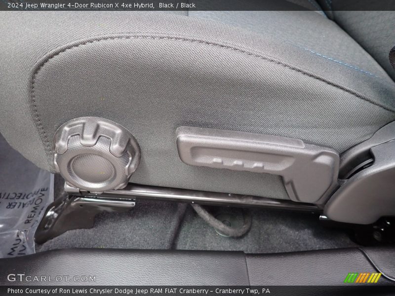 Front Seat of 2024 Wrangler 4-Door Rubicon X 4xe Hybrid
