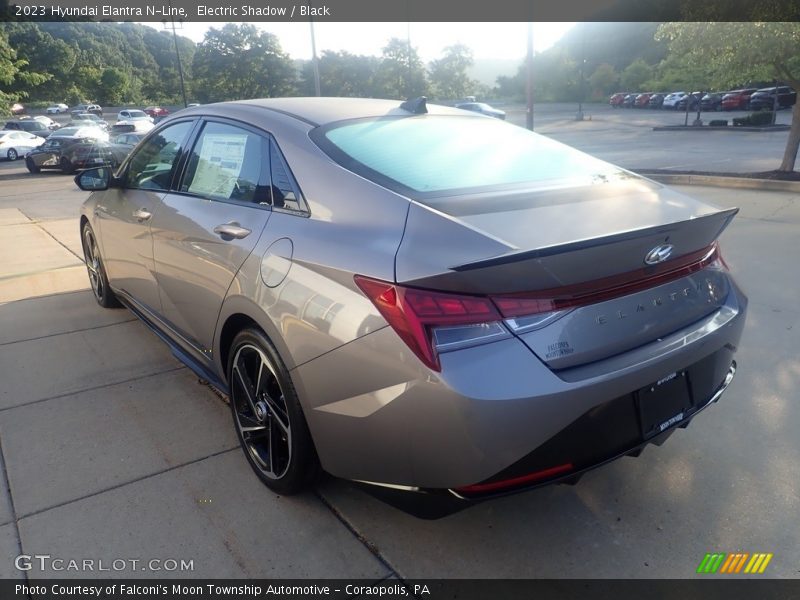 Electric Shadow / Black 2023 Hyundai Elantra N-Line