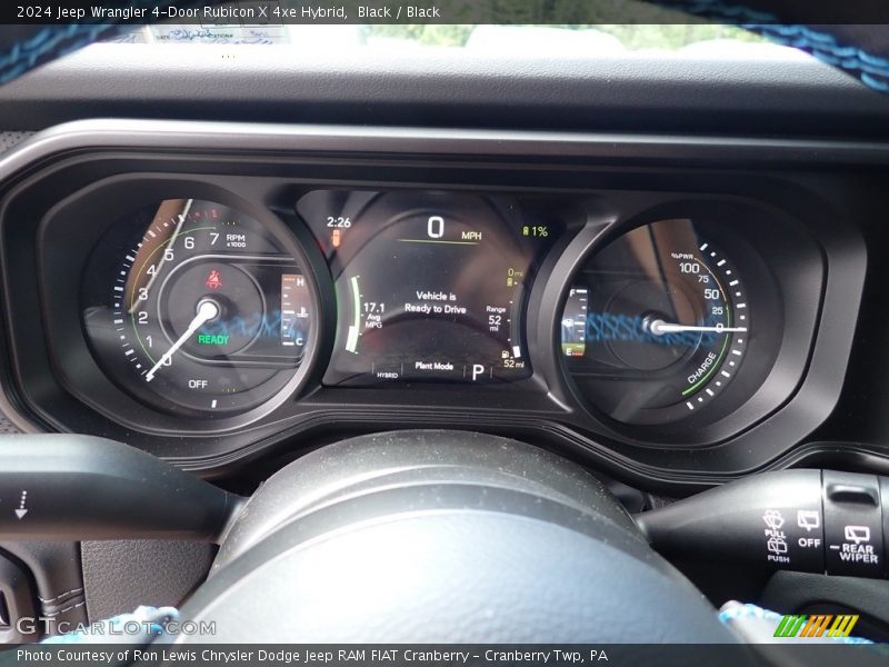  2024 Wrangler 4-Door Rubicon X 4xe Hybrid Rubicon X 4xe Hybrid Gauges
