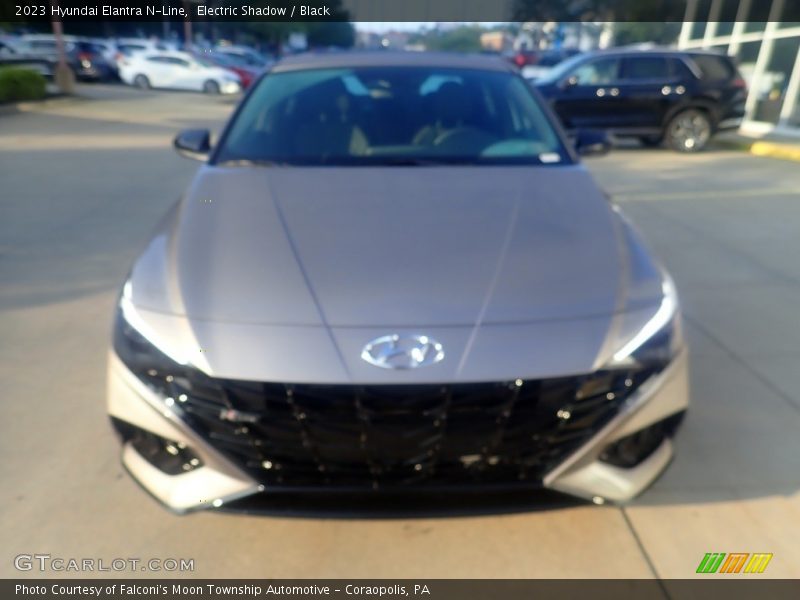 Electric Shadow / Black 2023 Hyundai Elantra N-Line