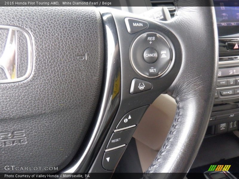  2016 Pilot Touring AWD Steering Wheel