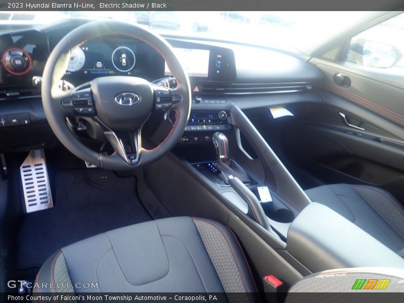 Electric Shadow / Black 2023 Hyundai Elantra N-Line