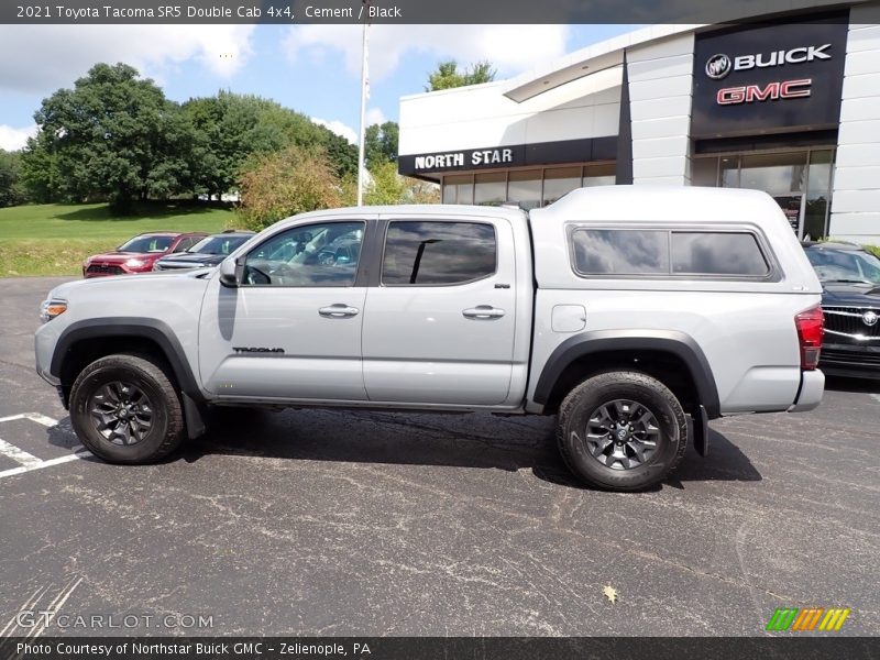 Cement / Black 2021 Toyota Tacoma SR5 Double Cab 4x4