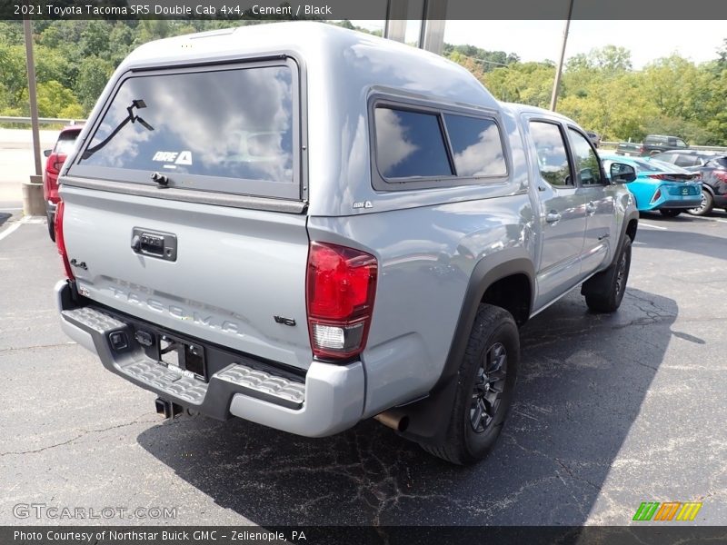 Cement / Black 2021 Toyota Tacoma SR5 Double Cab 4x4