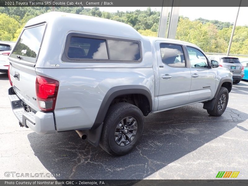 Cement / Black 2021 Toyota Tacoma SR5 Double Cab 4x4