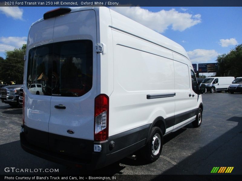 Oxford White / Ebony 2020 Ford Transit Van 250 HR Extended
