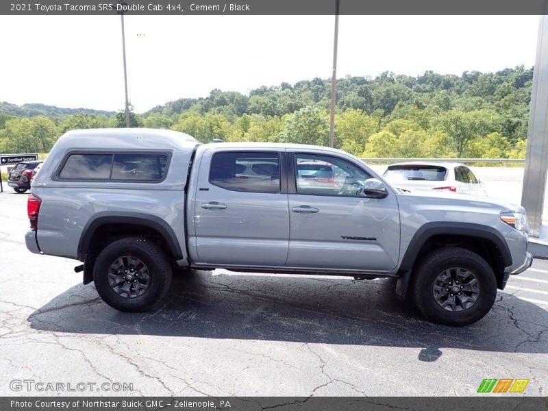 Cement / Black 2021 Toyota Tacoma SR5 Double Cab 4x4