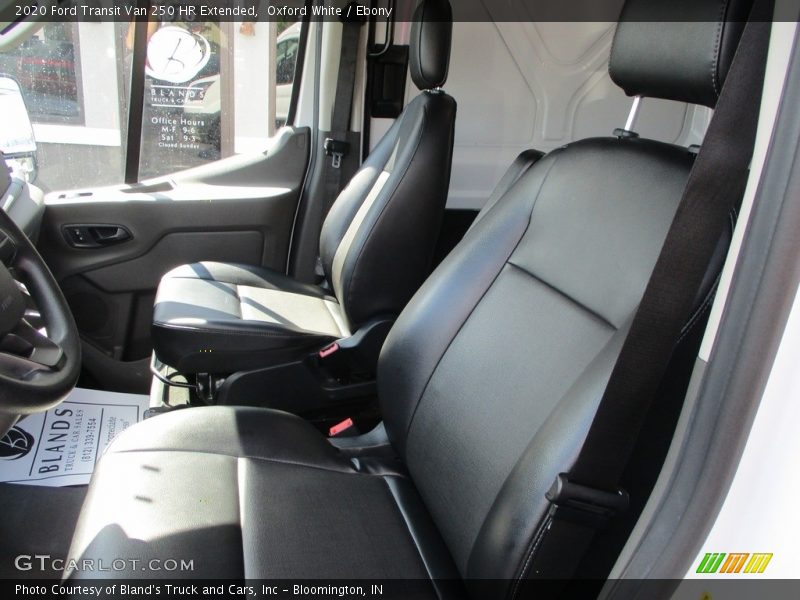 Oxford White / Ebony 2020 Ford Transit Van 250 HR Extended