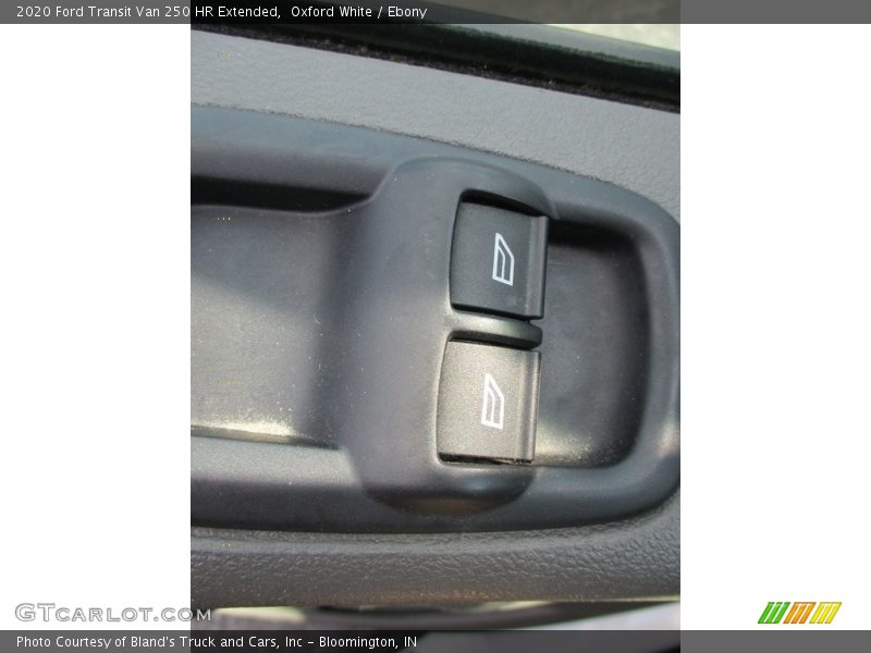 Oxford White / Ebony 2020 Ford Transit Van 250 HR Extended
