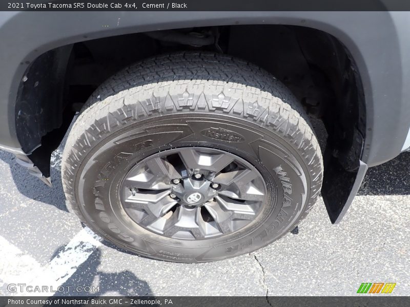 Cement / Black 2021 Toyota Tacoma SR5 Double Cab 4x4