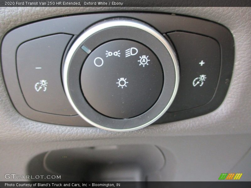 Oxford White / Ebony 2020 Ford Transit Van 250 HR Extended