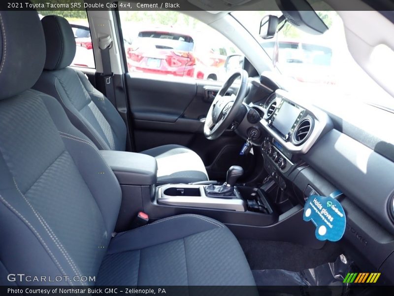 Cement / Black 2021 Toyota Tacoma SR5 Double Cab 4x4
