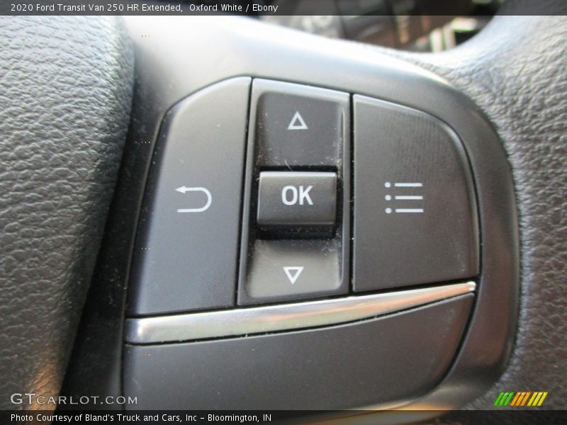 Oxford White / Ebony 2020 Ford Transit Van 250 HR Extended