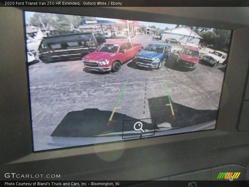 Oxford White / Ebony 2020 Ford Transit Van 250 HR Extended