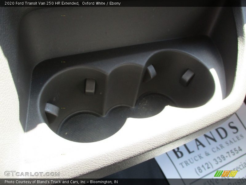 Oxford White / Ebony 2020 Ford Transit Van 250 HR Extended