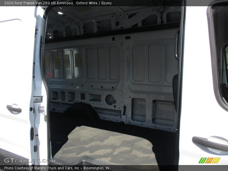 Oxford White / Ebony 2020 Ford Transit Van 250 HR Extended