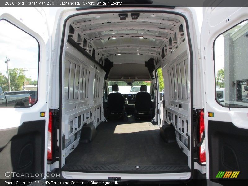 Oxford White / Ebony 2020 Ford Transit Van 250 HR Extended