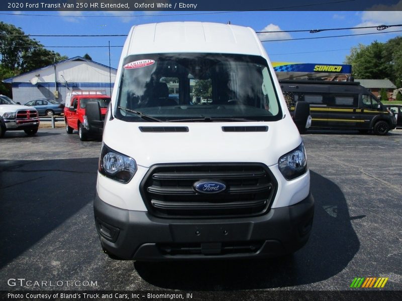 Oxford White / Ebony 2020 Ford Transit Van 250 HR Extended