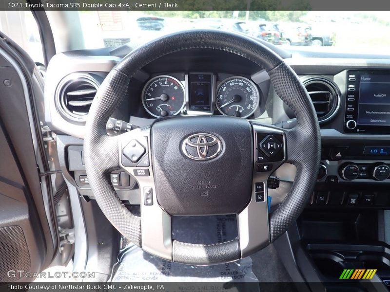 Cement / Black 2021 Toyota Tacoma SR5 Double Cab 4x4