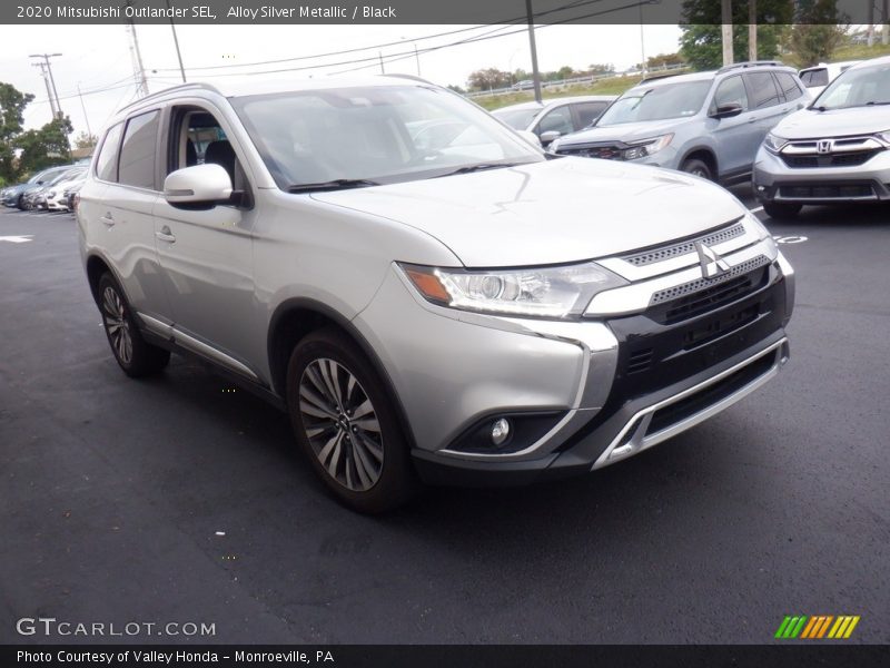 Alloy Silver Metallic / Black 2020 Mitsubishi Outlander SEL