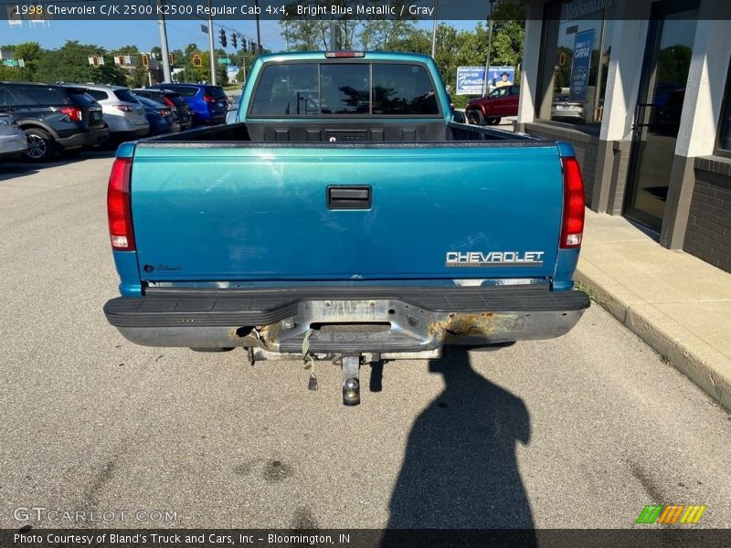 Bright Blue Metallic / Gray 1998 Chevrolet C/K 2500 K2500 Regular Cab 4x4