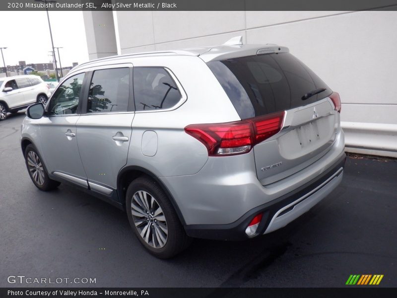 Alloy Silver Metallic / Black 2020 Mitsubishi Outlander SEL