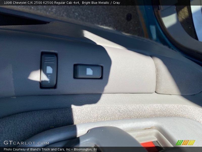 Bright Blue Metallic / Gray 1998 Chevrolet C/K 2500 K2500 Regular Cab 4x4