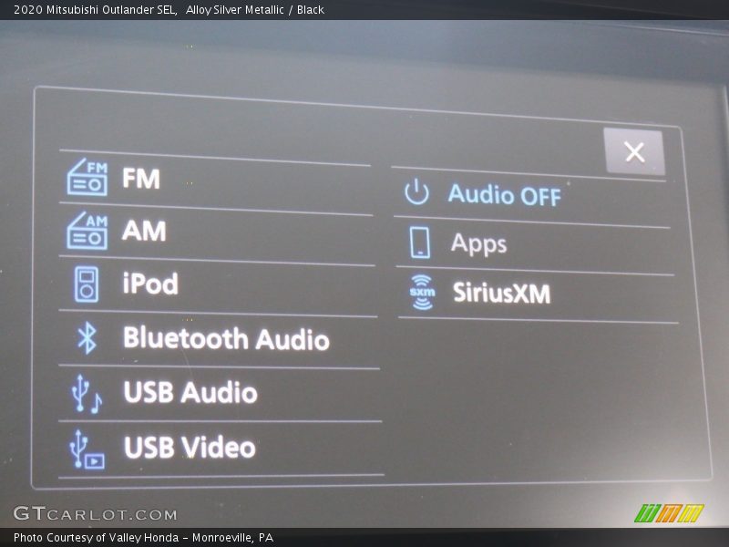 Alloy Silver Metallic / Black 2020 Mitsubishi Outlander SEL