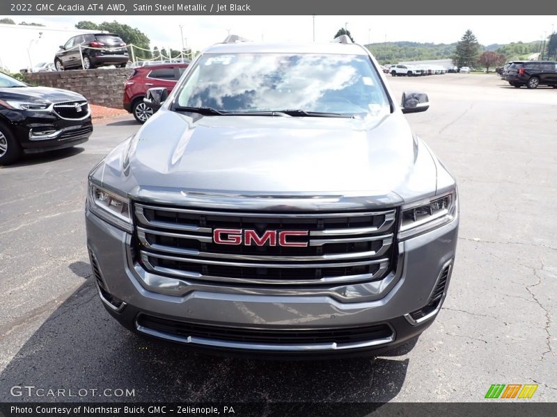 Satin Steel Metallic / Jet Black 2022 GMC Acadia AT4 AWD