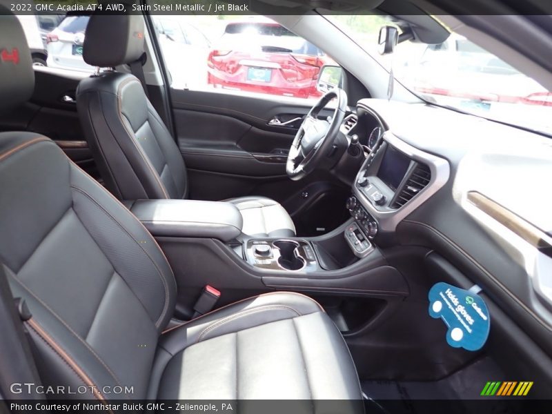 Satin Steel Metallic / Jet Black 2022 GMC Acadia AT4 AWD