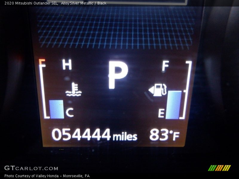 Alloy Silver Metallic / Black 2020 Mitsubishi Outlander SEL