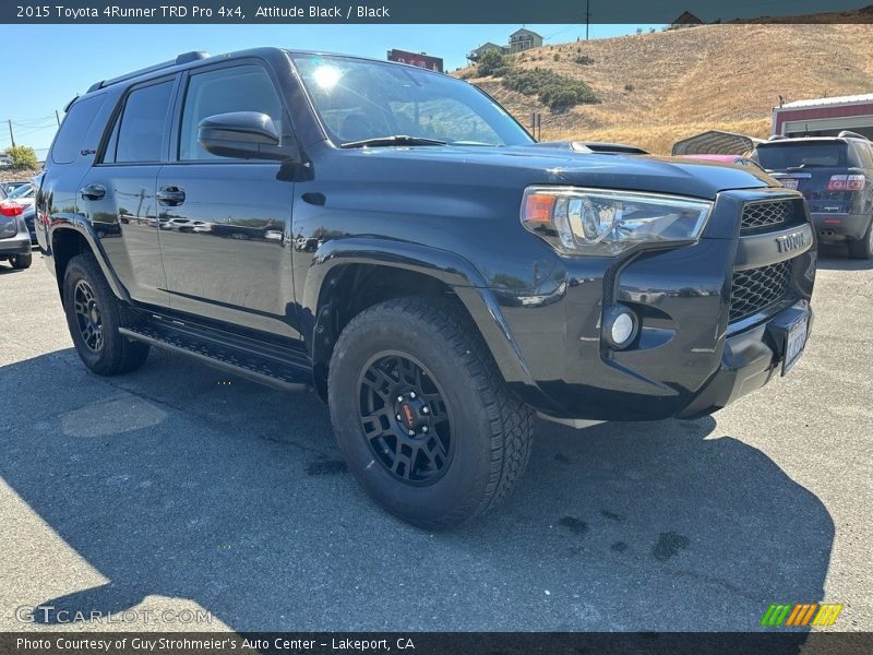 Attitude Black / Black 2015 Toyota 4Runner TRD Pro 4x4