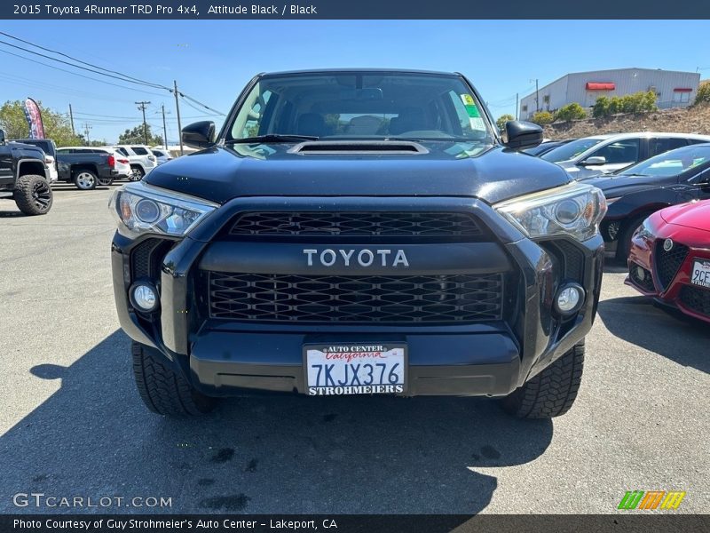 Attitude Black / Black 2015 Toyota 4Runner TRD Pro 4x4