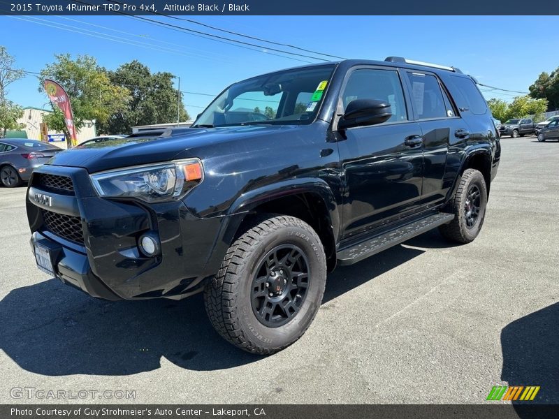 Attitude Black / Black 2015 Toyota 4Runner TRD Pro 4x4
