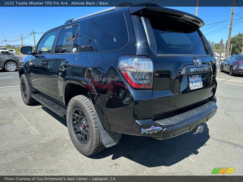 Attitude Black / Black 2015 Toyota 4Runner TRD Pro 4x4
