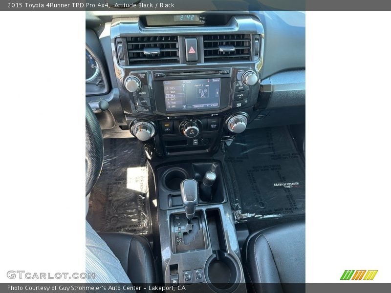 Attitude Black / Black 2015 Toyota 4Runner TRD Pro 4x4