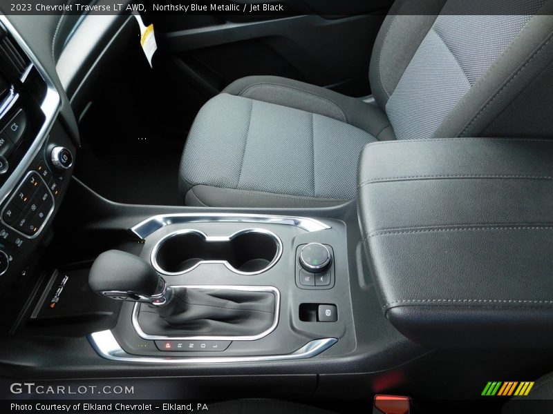 Northsky Blue Metallic / Jet Black 2023 Chevrolet Traverse LT AWD