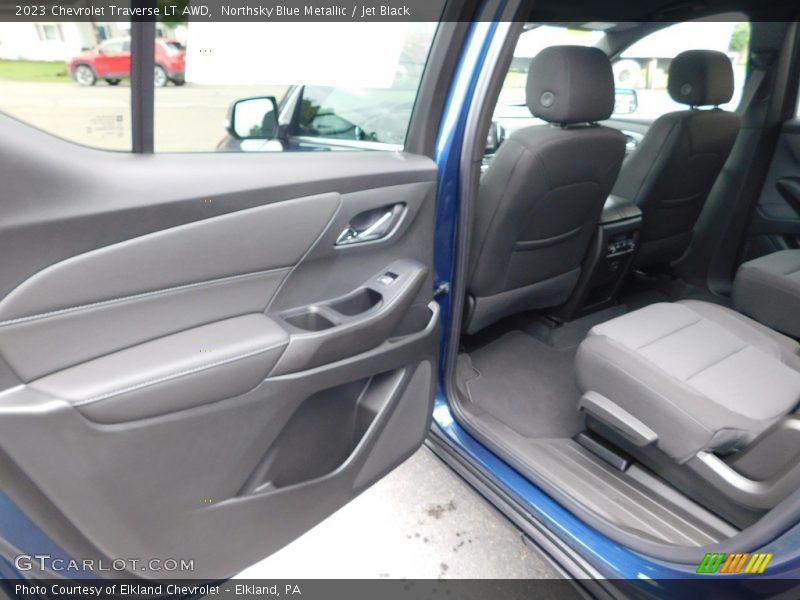 Northsky Blue Metallic / Jet Black 2023 Chevrolet Traverse LT AWD