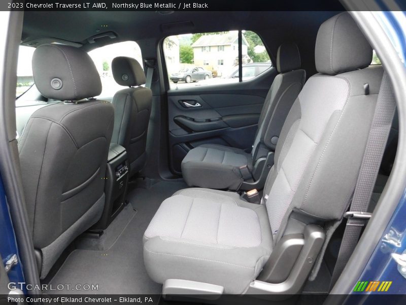 Northsky Blue Metallic / Jet Black 2023 Chevrolet Traverse LT AWD